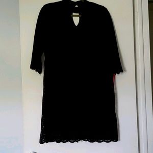 3/4 Sleeved Lace Dress